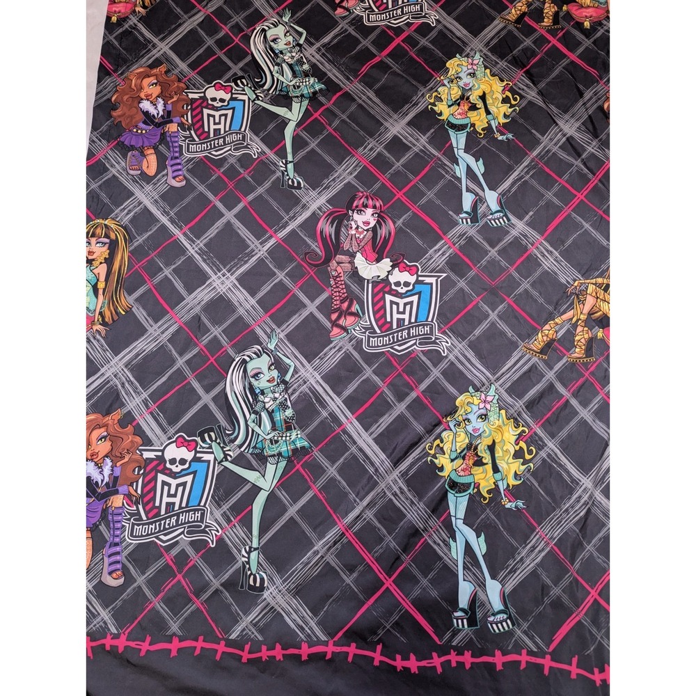 Monster High Doll Light Filtering SINGLE Curtain Panel 40" X 64" 2015 Spooky